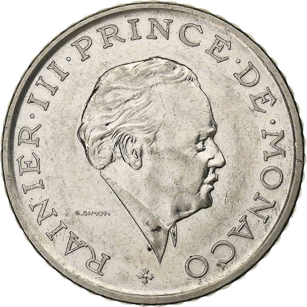 Monaco | 2 Francs Coin | Rainier III | Km:157 | 1979 - 1982