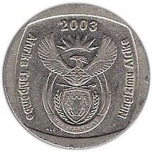 South Africa | 5 Rand Coin | Animals | Wildebeest | Gnu | Km:337 | 2003
