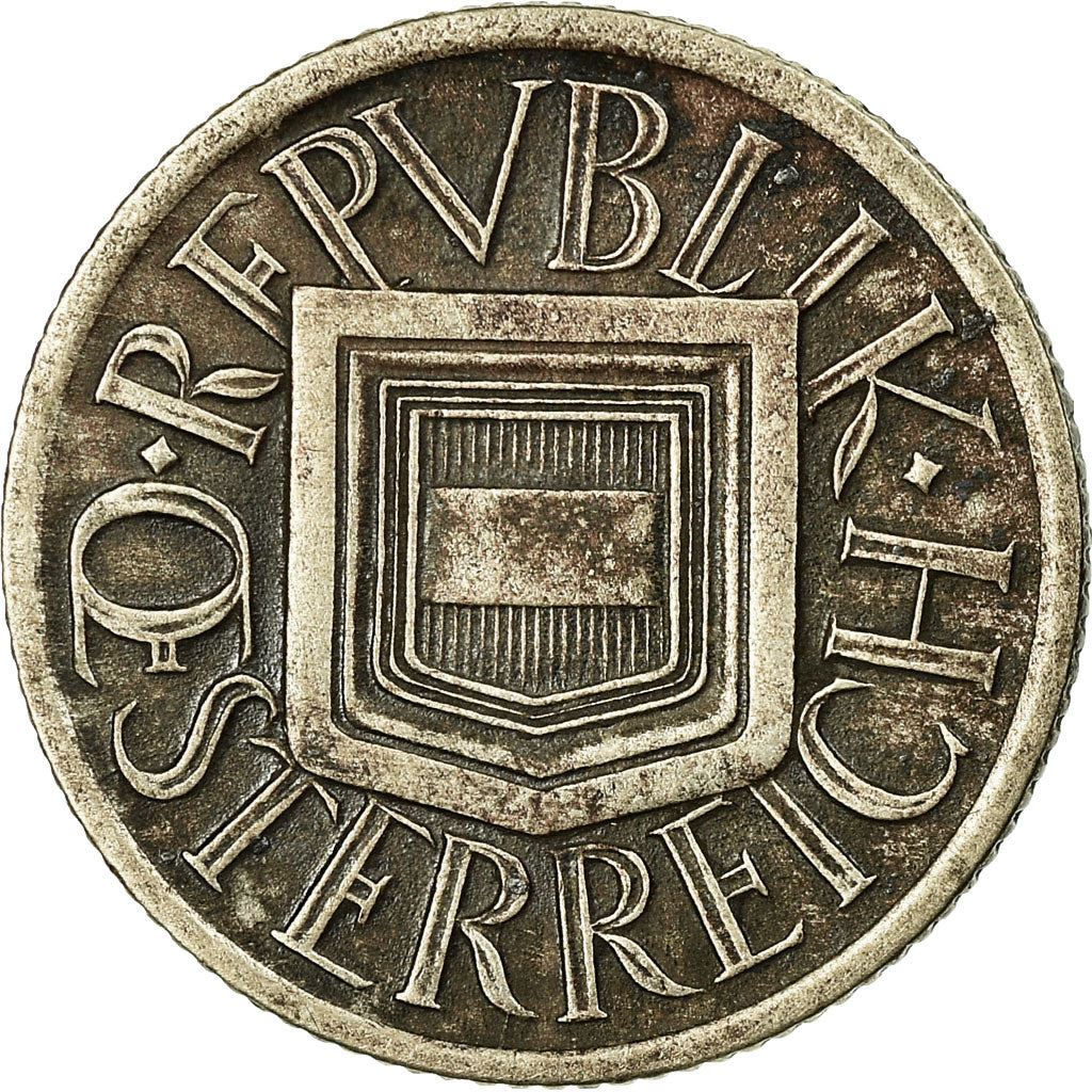Austria | 1/2 Schilling Coin | Austrian Escutcheon | Km:2839 | 1925 - 1926