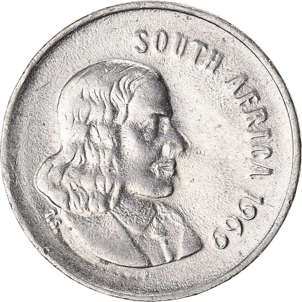 South Africa 5 Cents Coin | English Legend - SOUTH AFRICA | KM67.1 | 1965 - 1969