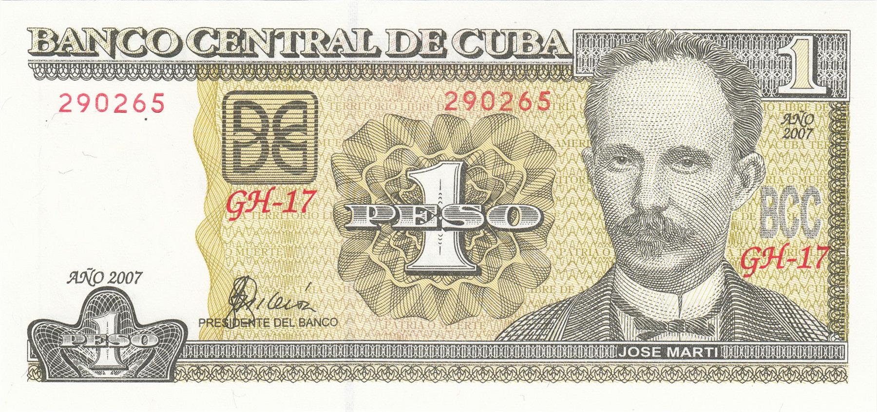 Island of Music and Dance | 1 Peso Banknote | 2006 - 2020 | Victory Parade