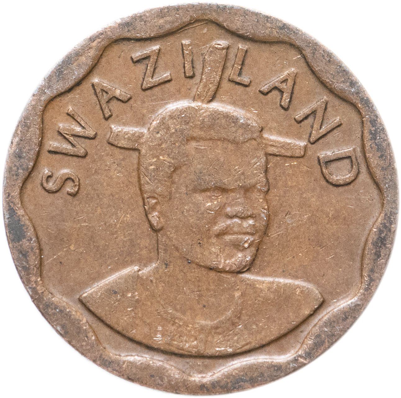Kingdom of Swaziland | 5 Cents Coin | Mswati III | KM:56 | 2011