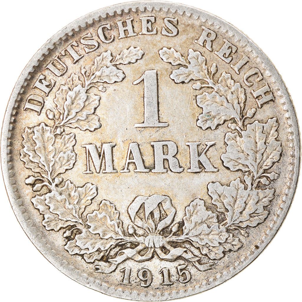 German Empire 1 Mark Coin | Deutsches Reich | Wilhelm II | Type 2 - Small Shield | KM14 | 1891 - 1916