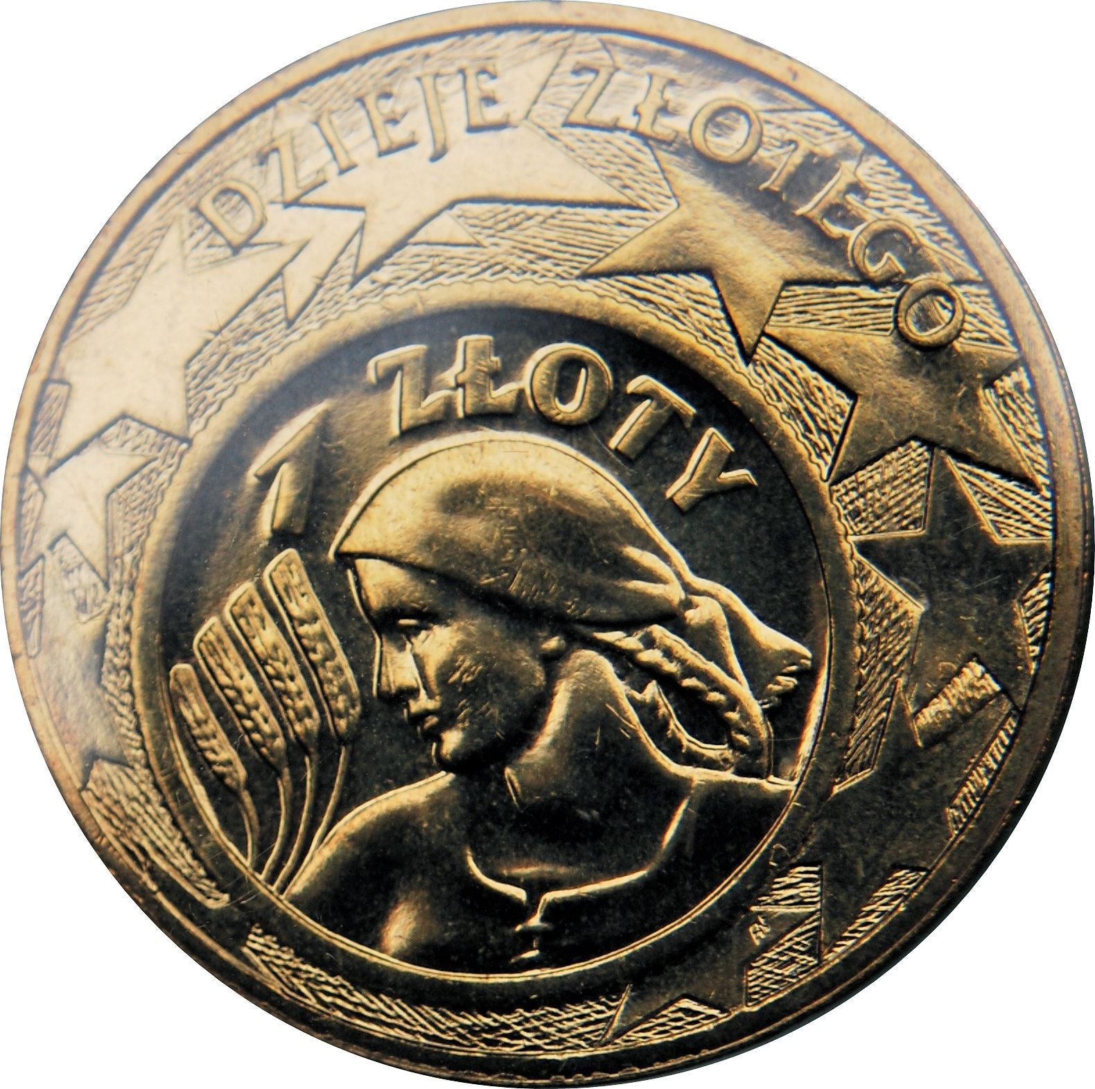 Poland | 2 Z?ote | Dzieje Z?otego | Eagle | KM479 | 2004