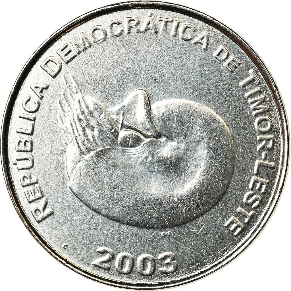 Timor-Leste | 1 Centavo Coin | Nautilus | Km:1 | 2003 - 2017
