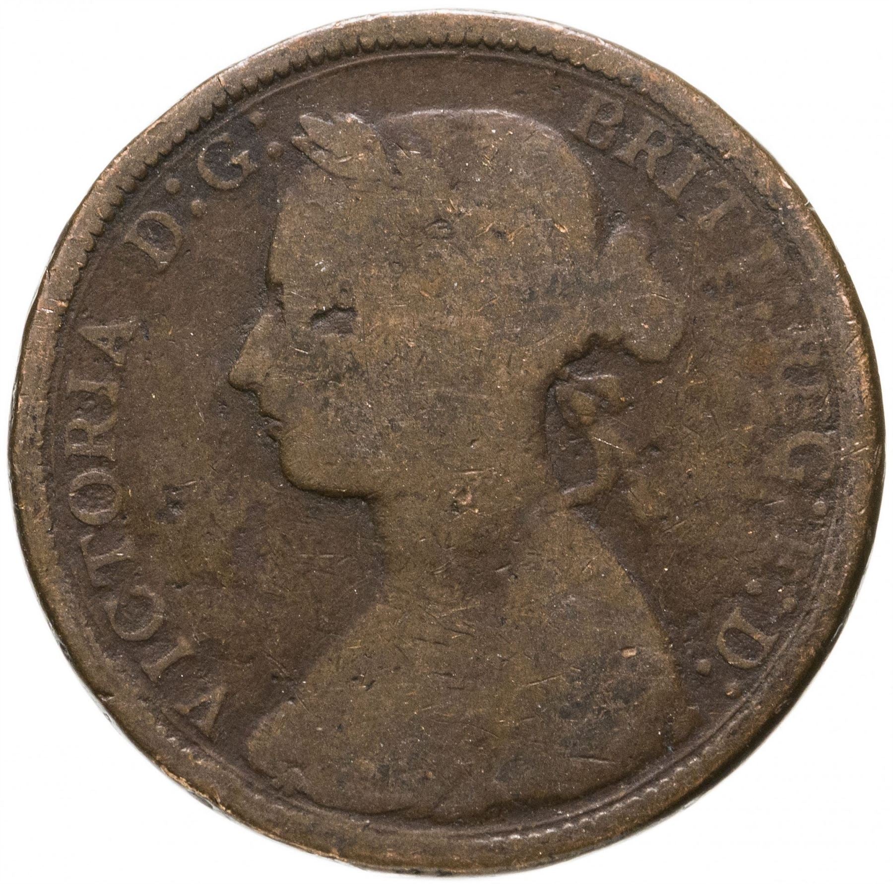United Kingdom | 1/2 Penny Coin | Victoria | KM:754 | 1874 - 1894