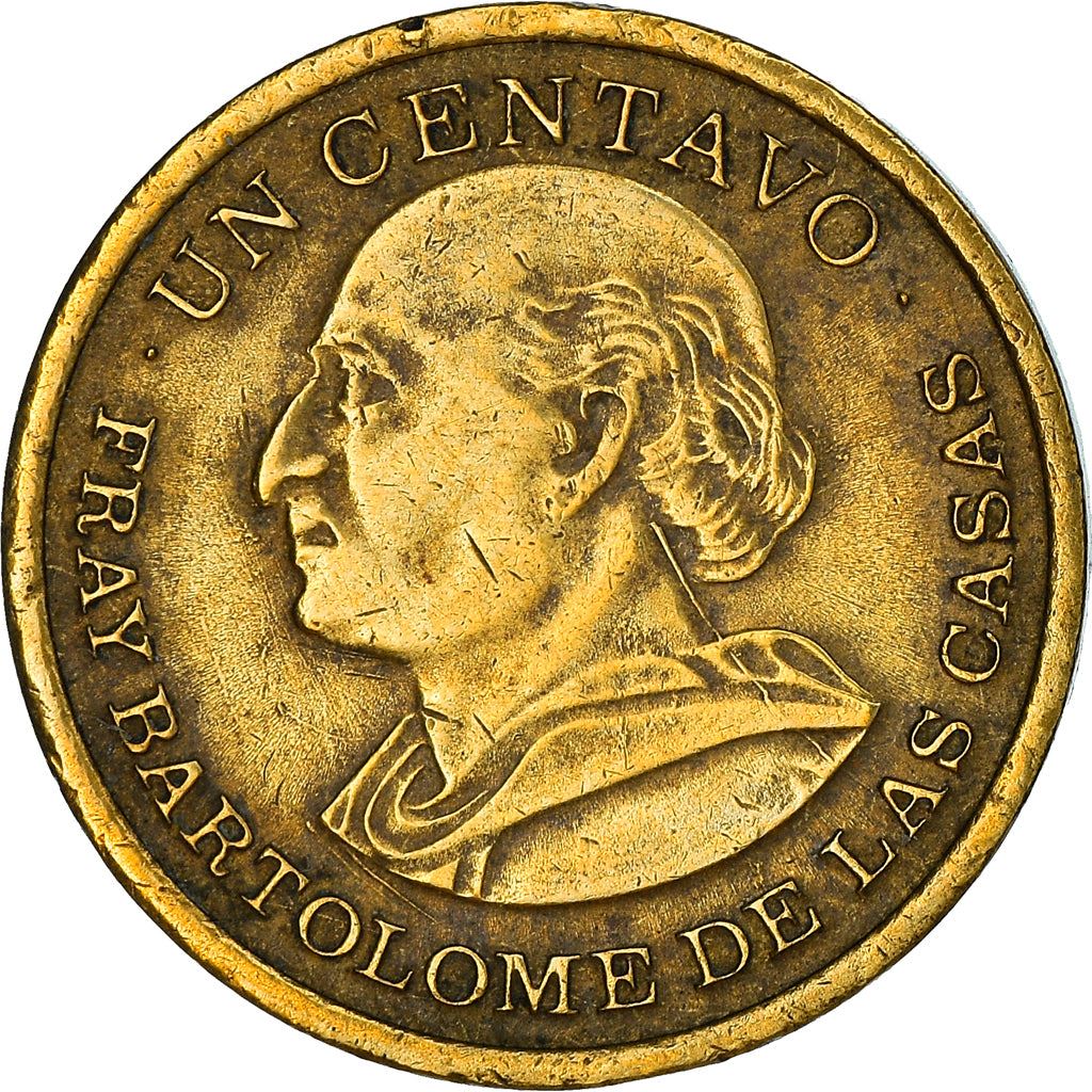 Guatemala | 1 Centavo Coin | Fray Bartolomé | KM:273 | 1972 - 1973