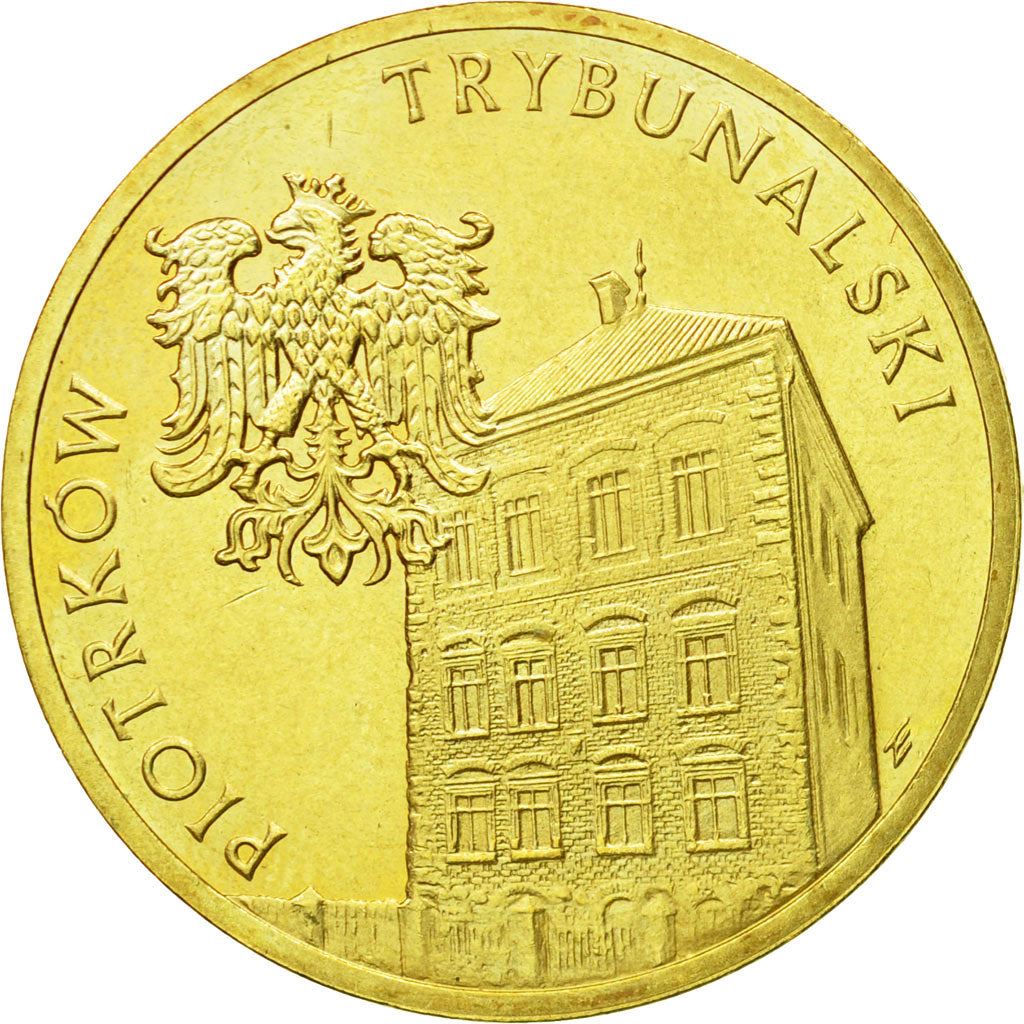 Poland | 2 Zlotys Coin | Piotrków Trybunalski | Y:628 | 2008