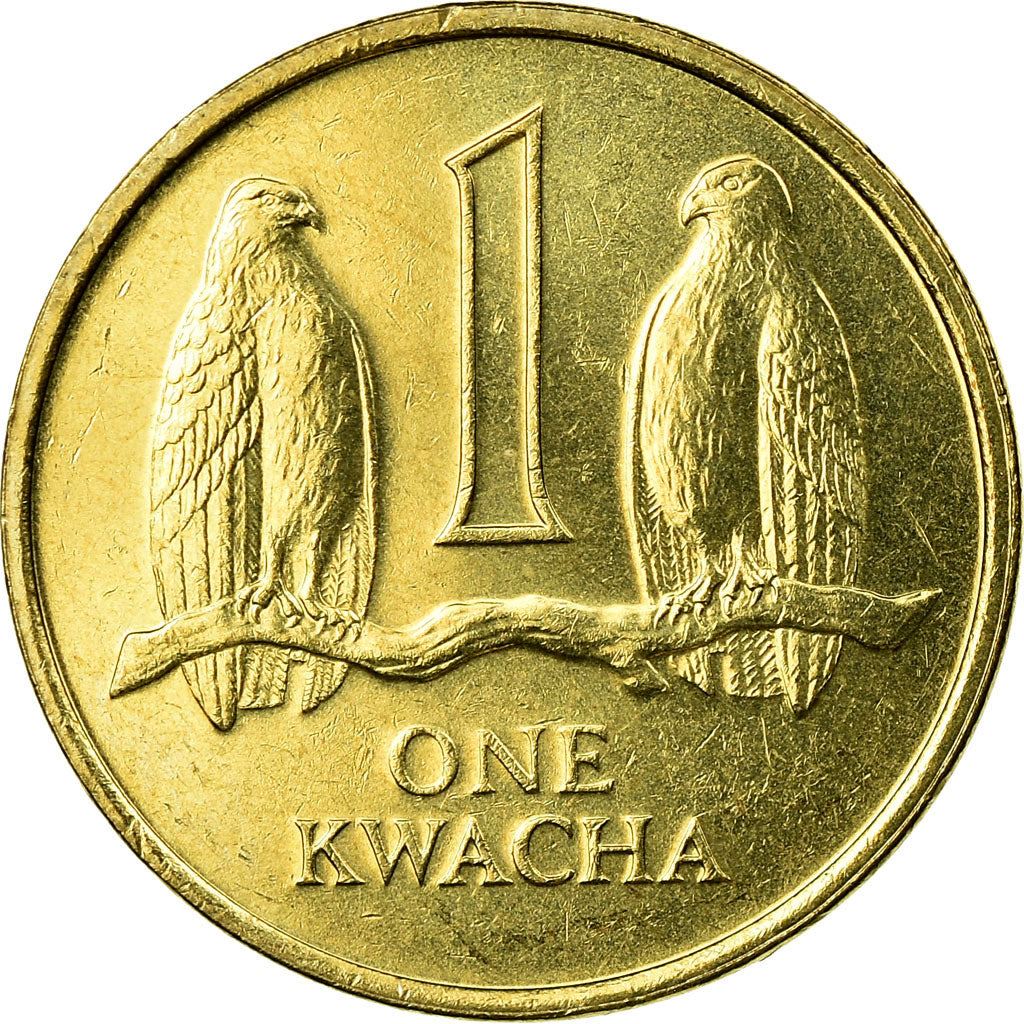 Zambia 1 Kwacha Coin | Taita Falcons | KM38 | 1992