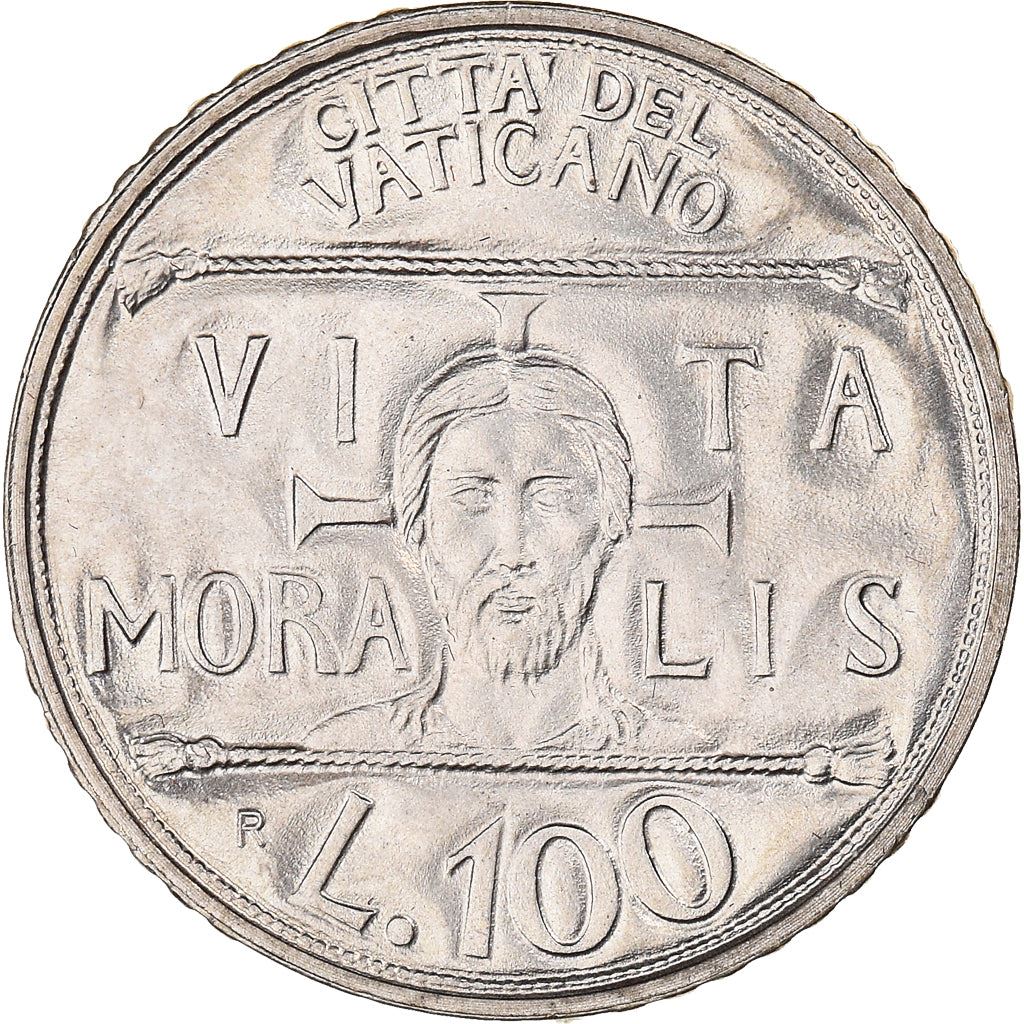 Vatican City | 100 Lire Coin | John Paul II | Km:247 | 1993