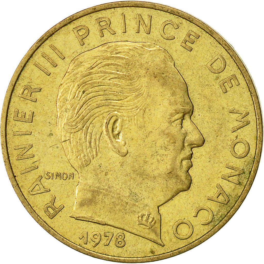 Monaco | 20 Centimes Coin | Rainier III | Km:143 | 1962 - 1995