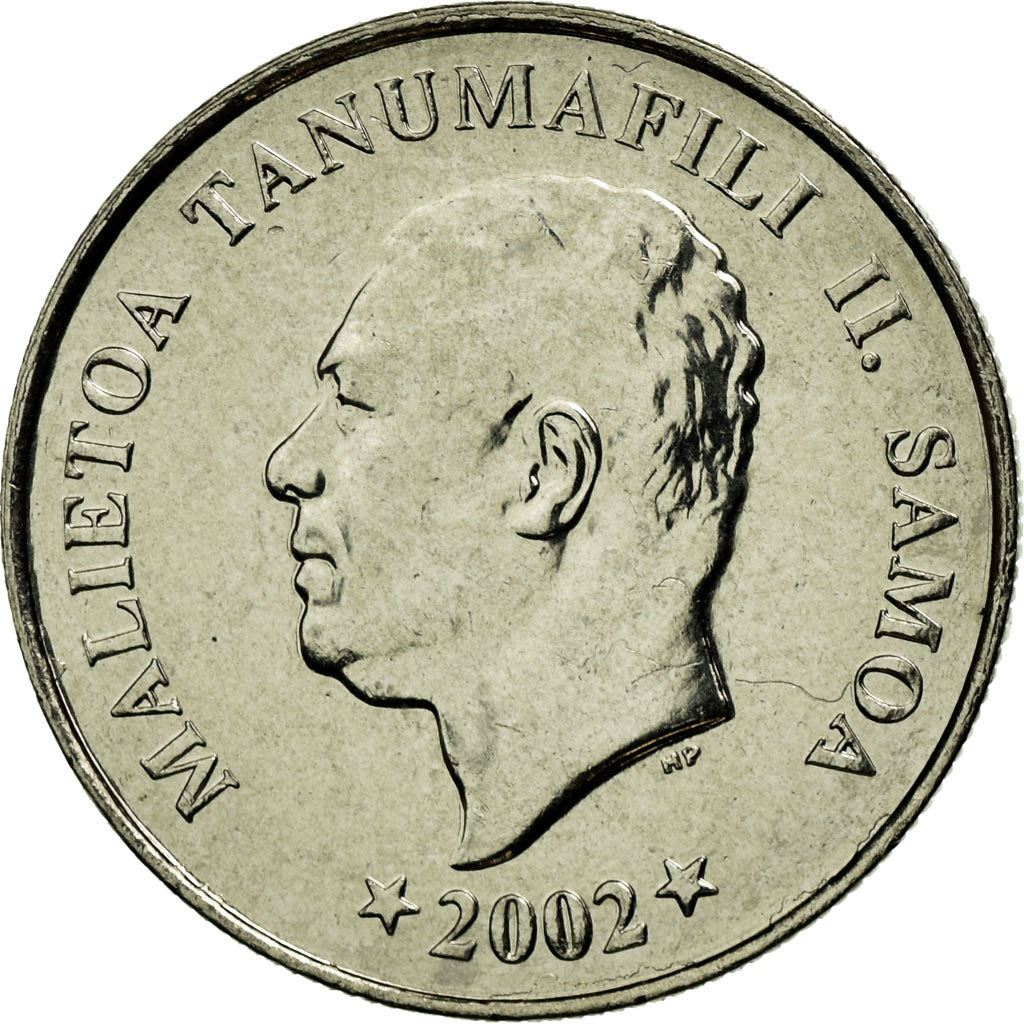Samoa | 5 Sene Coin | Malietoa Tanumafili II | Pineapple | Km:131 | 2002 - 2010