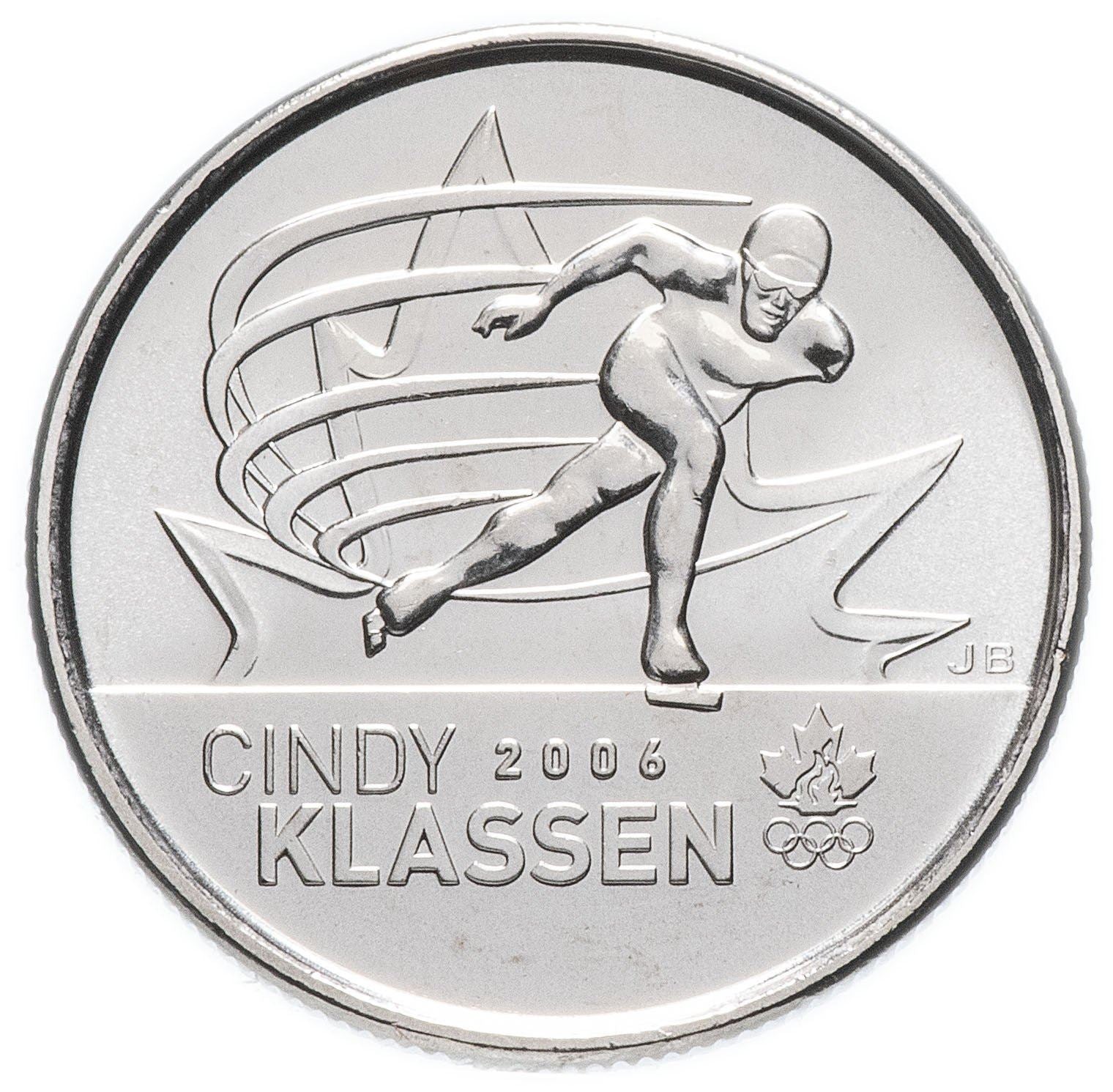 Canada | 25 Cents Coin | Nickel plated steel | Cindy Klassen | KM:1065 | 2009