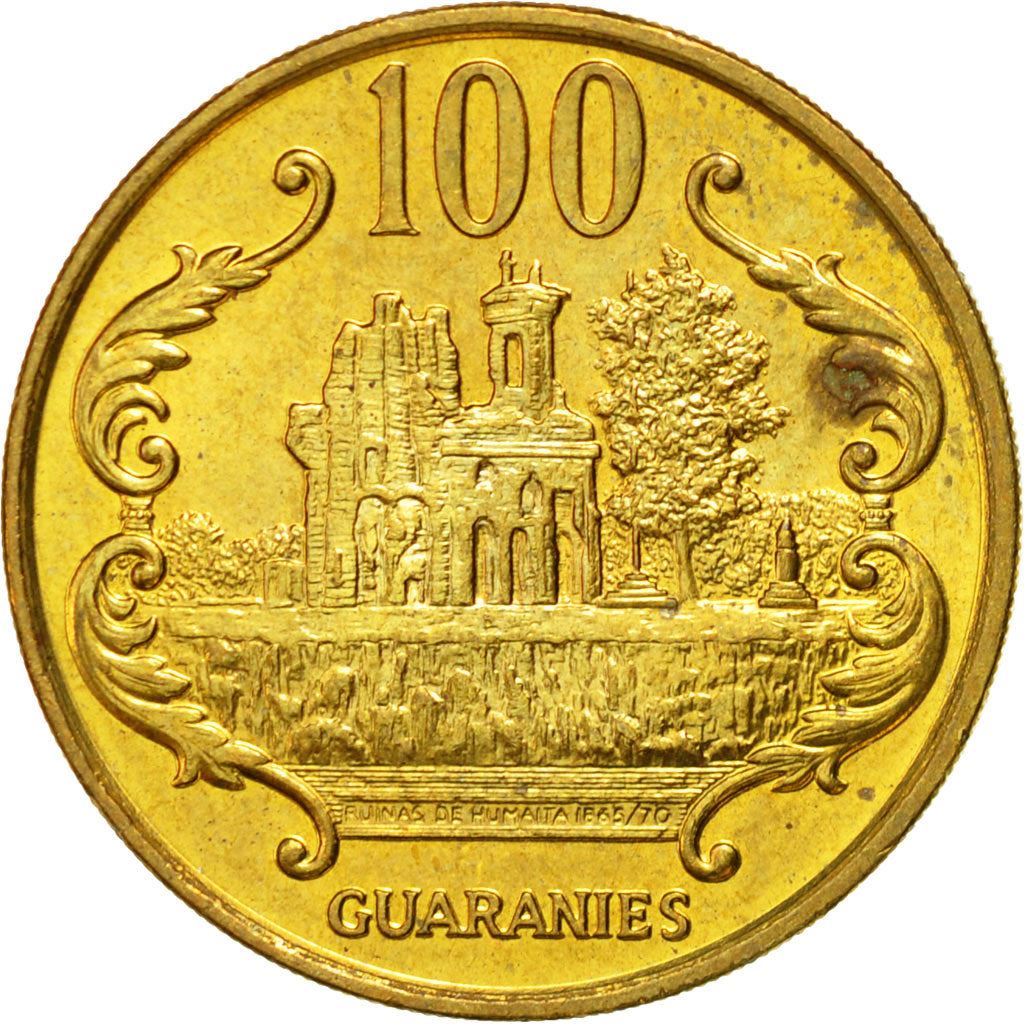 Paraguay | 100 Guaranies Coin | José Eduvigis Díaz | KM:177a | 1993 - 2005