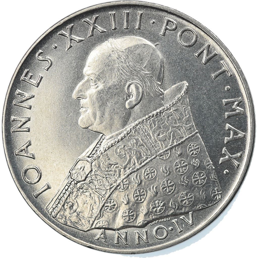 Vatican City | 100 Lire Coin | Second Vatican Council | Km:73 | 1962