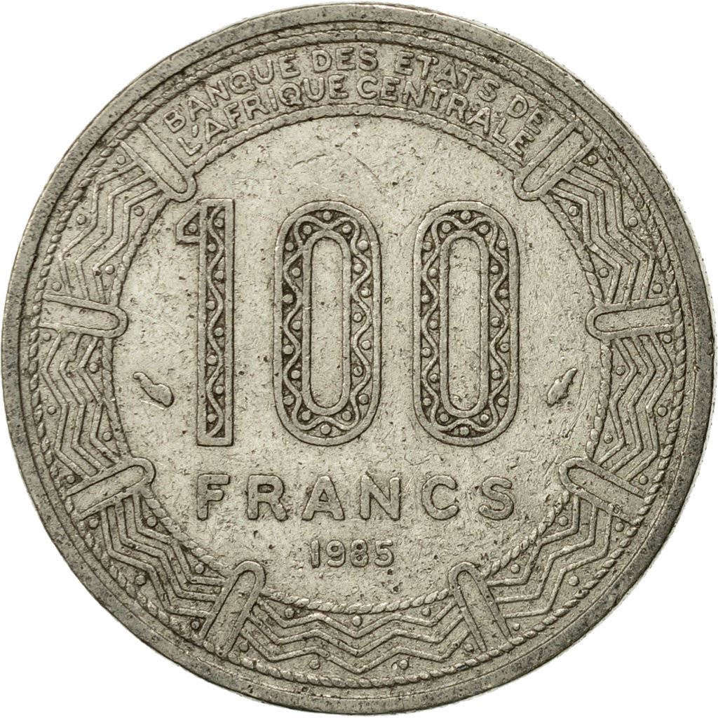 Republic of The Congo | 100 Francs Cfa Coin | Giant Elands | Km:2 | 1975 - 1990