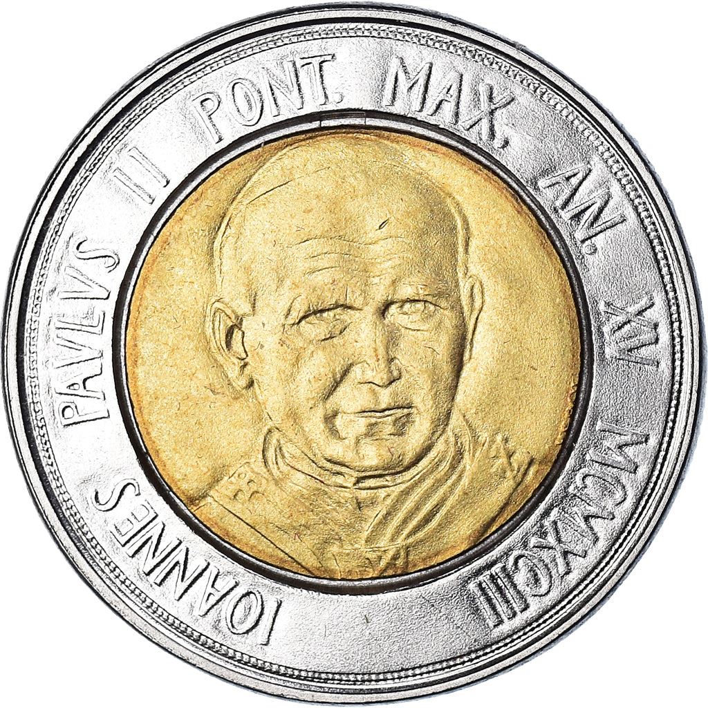 Vatican City | 500 Lire Coin | Thurible | Km:249 | 1993