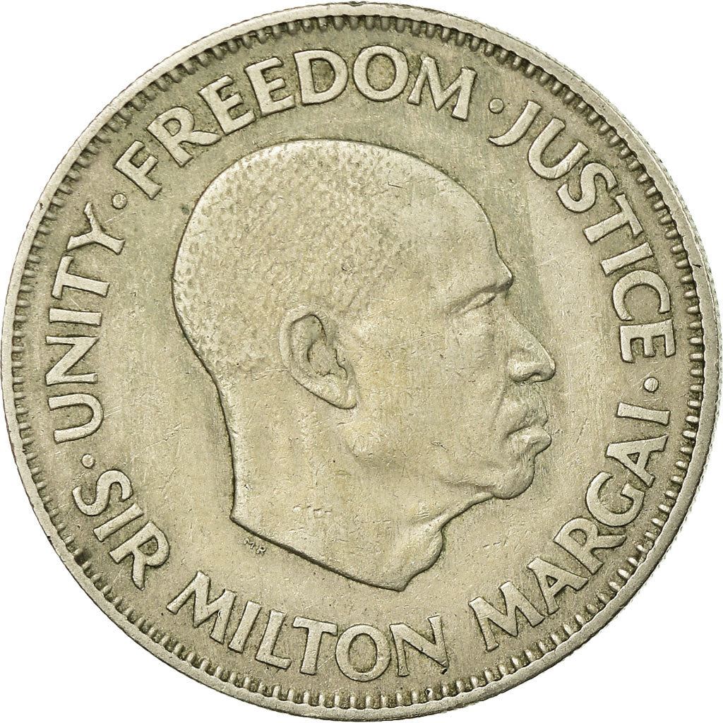 Sierra Leone | 20 Cents Coin | Sir Milton Margai | Lion | KM20 | 1964