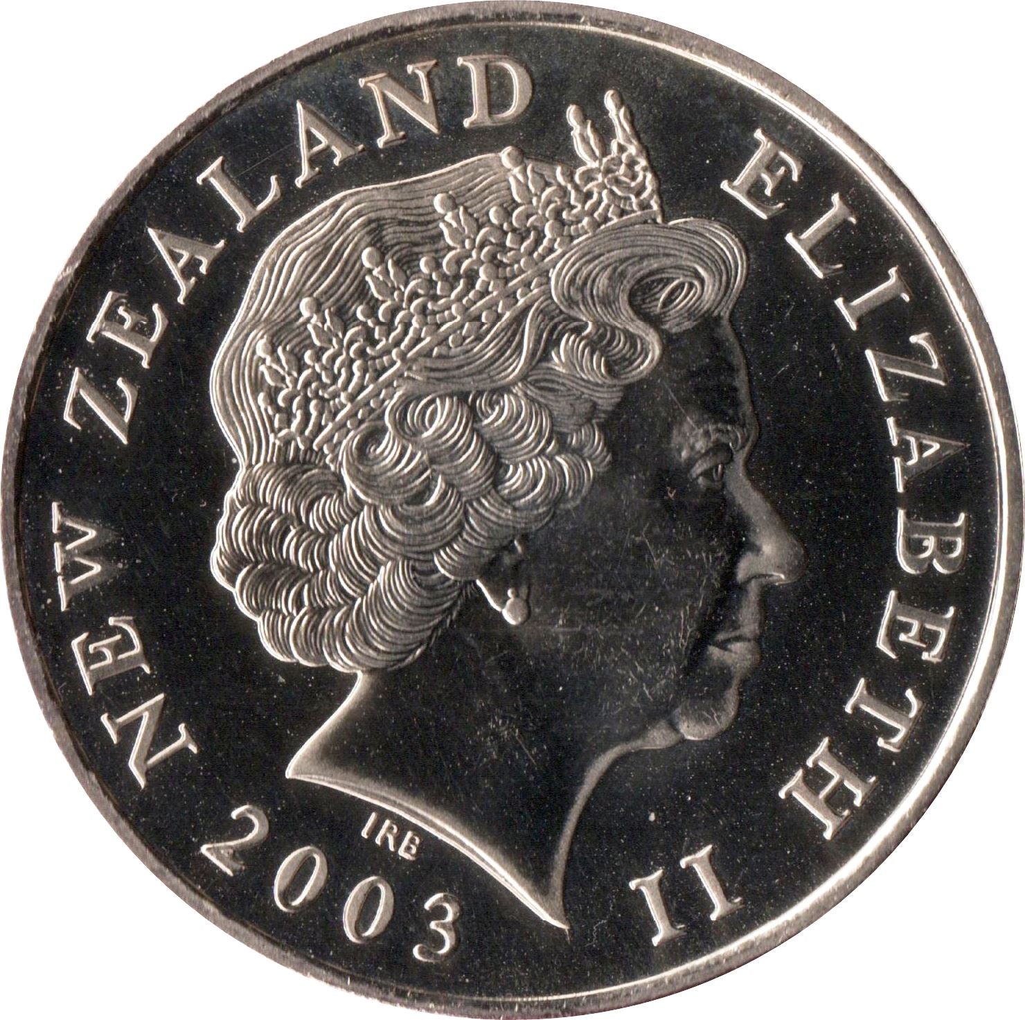 New Zealand Coin New Zealander 50 Cents Coin | Queen Elizabeth II | Gandalf | Lord Of The Rings | KM136 | 2003