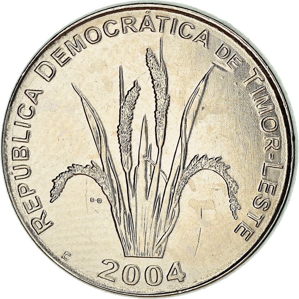 Timor-Leste | 5 Centavos Coin | Rice Plant | Km:2 | 2003 - 2017
