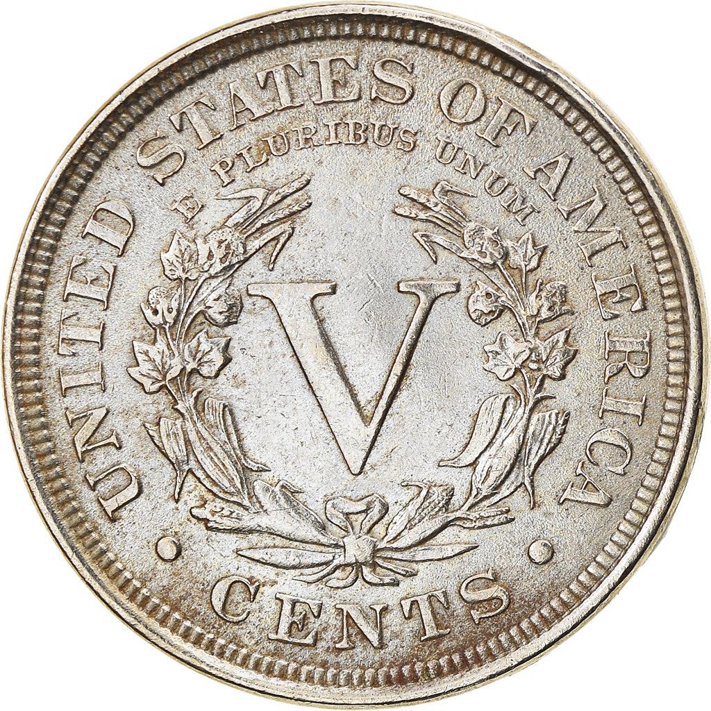 United States | 5 Cents Coin | Liberty | Roman Numeral | KM112 | 1883 - 1913