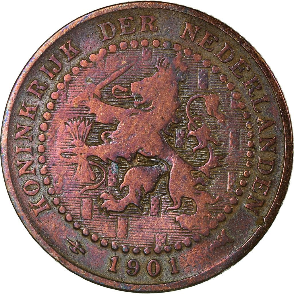 Niederlande | 1-Cent-Münze | Löwe | Km:130 | 1901