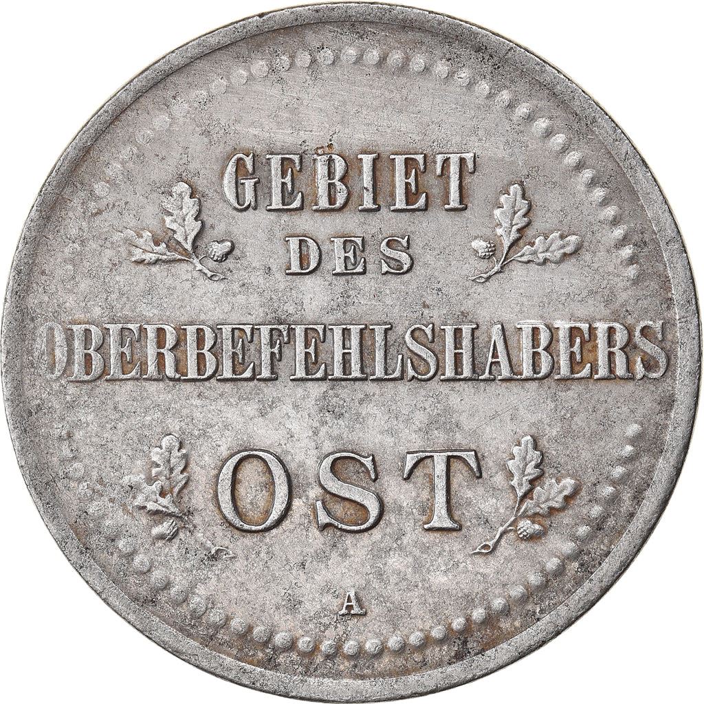 German Empire 3 Kopecks Coin | Deutsches Reich | Wilhelm II | Military Coinage | KM23 | 1916