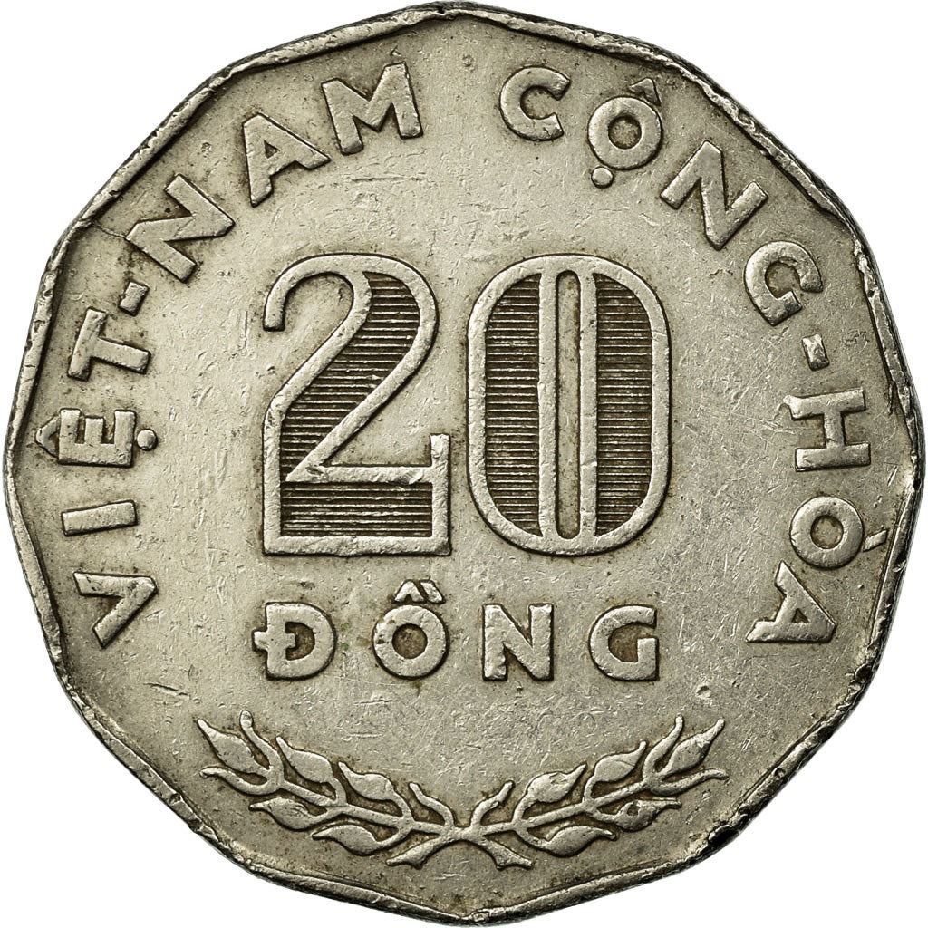 Южный Вьетнам | Монета 20 донгов | Фермер | Km:10 | 1968