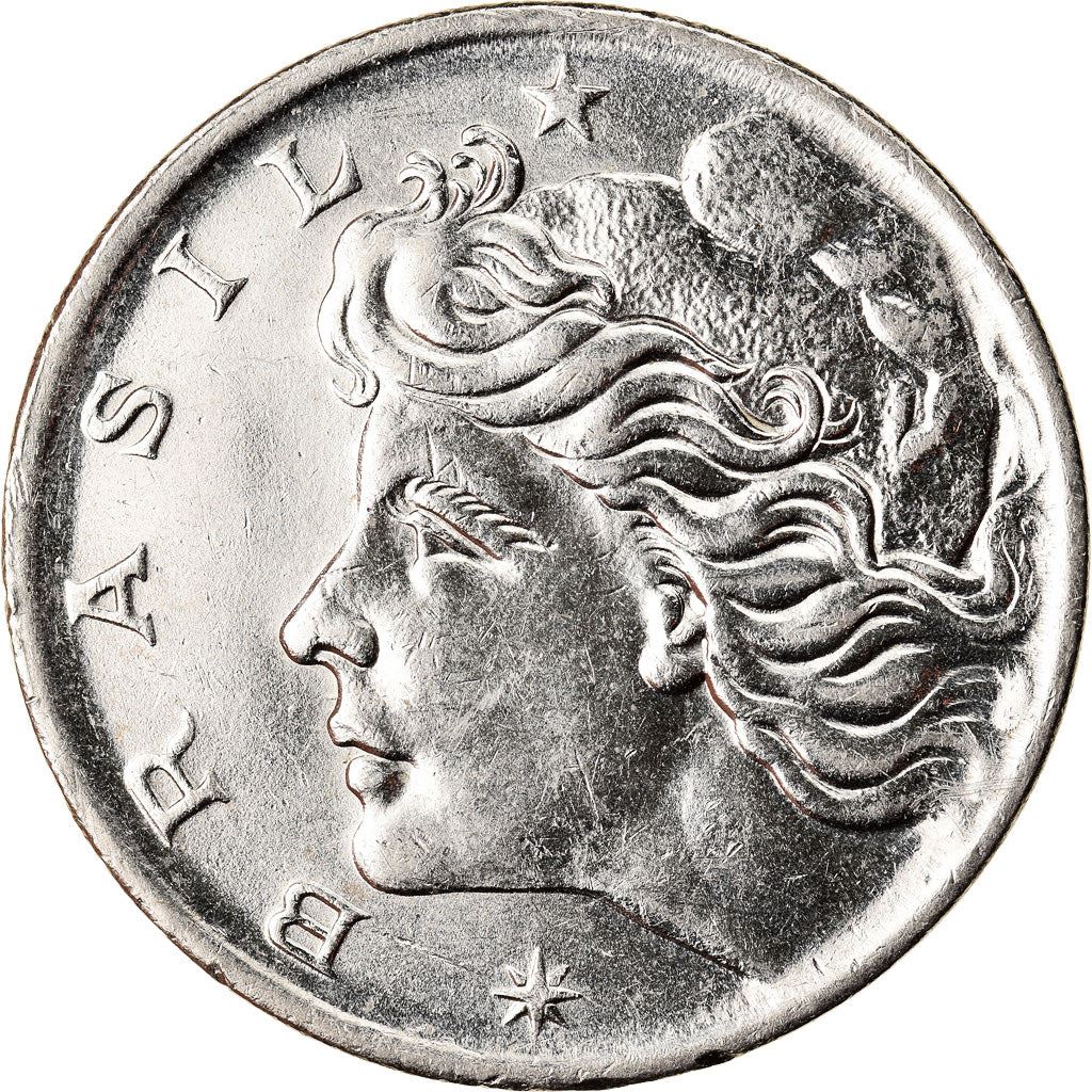 Brazil | 1 Cruzeiro Coin | Effigy | Km:581 | 1967 - 1970