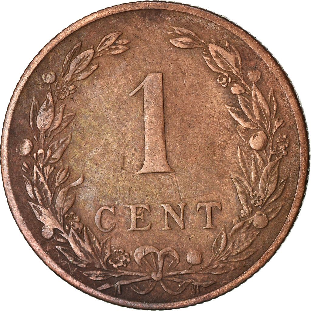 Niederlande | 1-Cent-Münze | Löwe | Km:130 | 1901