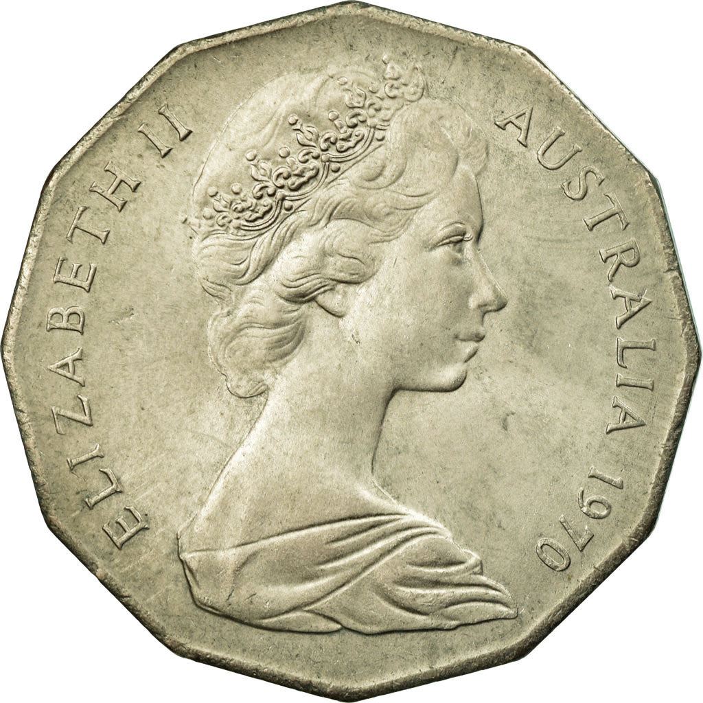 Australia | 50 Cents Coin | Captain Cook | Km:69 | 1970