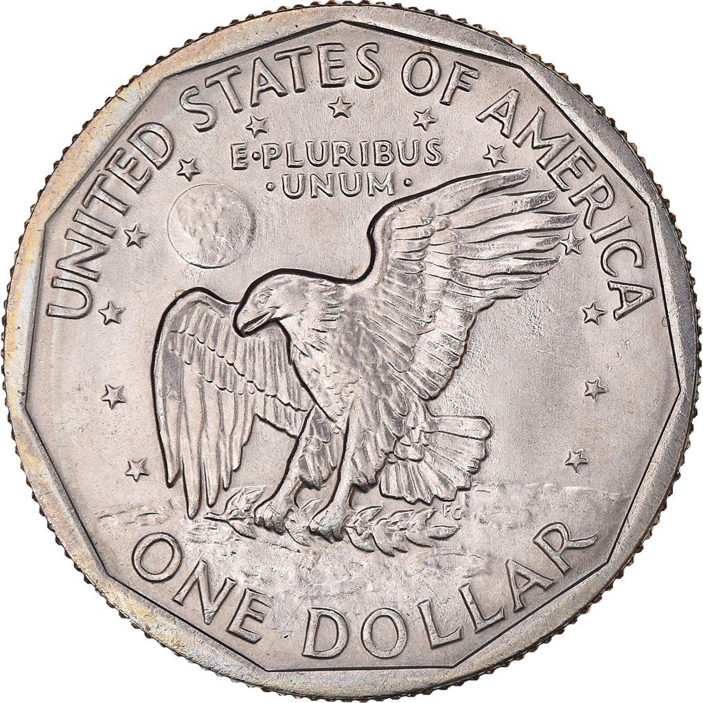 United States | 1 Dollar Coin | Susan B. Anthony | KM:207 | 1979 - 1999