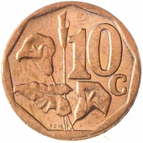South Africa | 10 Cents Coin | Flowers | Arum Lily | Uc:53 | 2012 - 2022