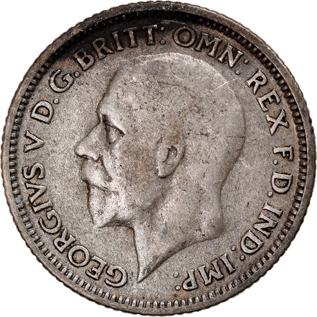 United Kingdom | 6 Pence Coin | George V | KM:832 | 1927 - 1936