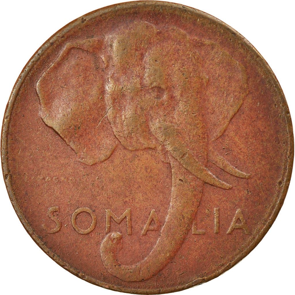 Somalia | 1 Centesimo Coin | Elephant | Km:1 | 1950