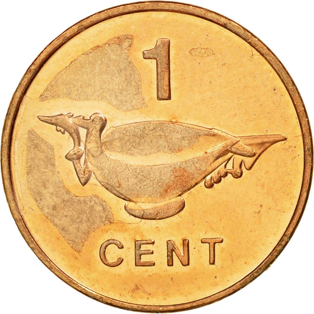 Salomonøyene | 1 Cent Mynt | Elizabeth II | Matbolle | Km:24 | 1987 - 2010