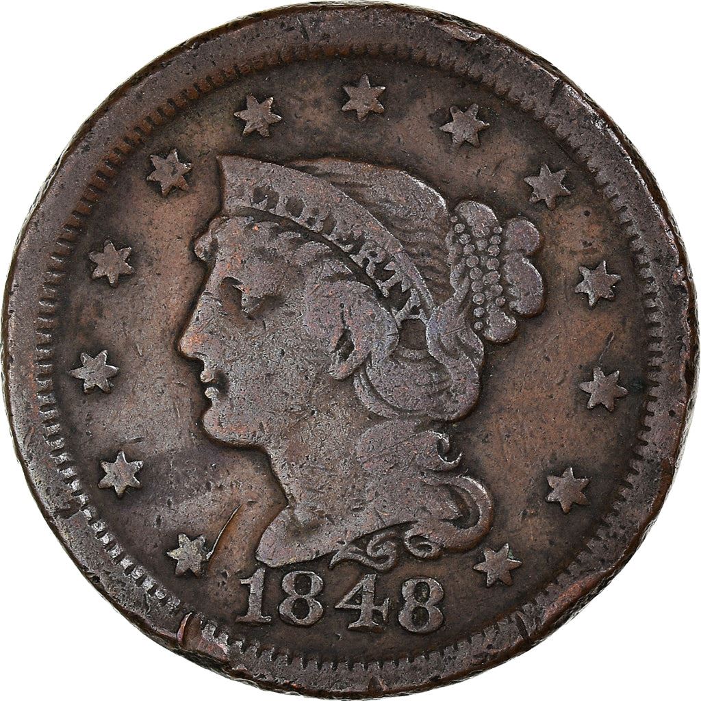 United States | 1 Cent Coin | Lady Liberty | KM67 | 1839 - 1857