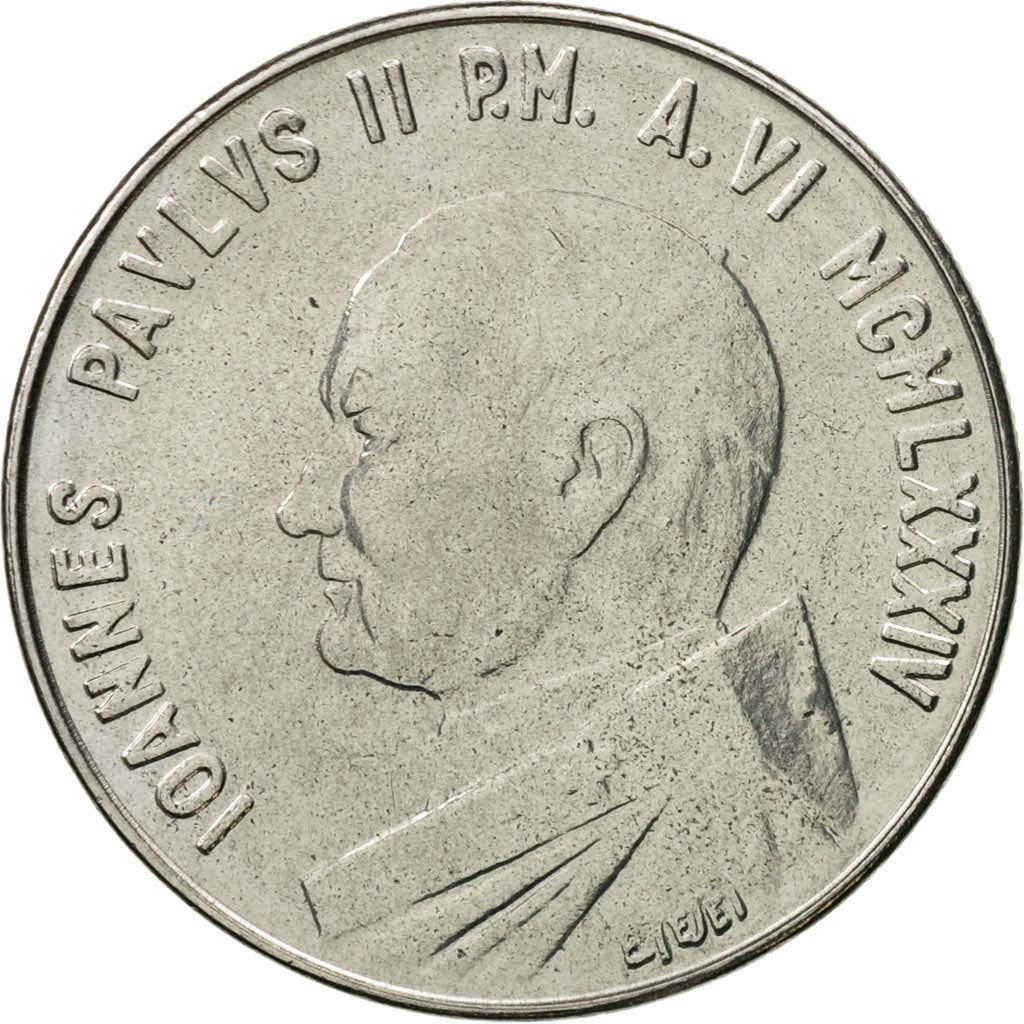 Watykan | Moneta 100 lirów | Baranek | Km:180 | 1984