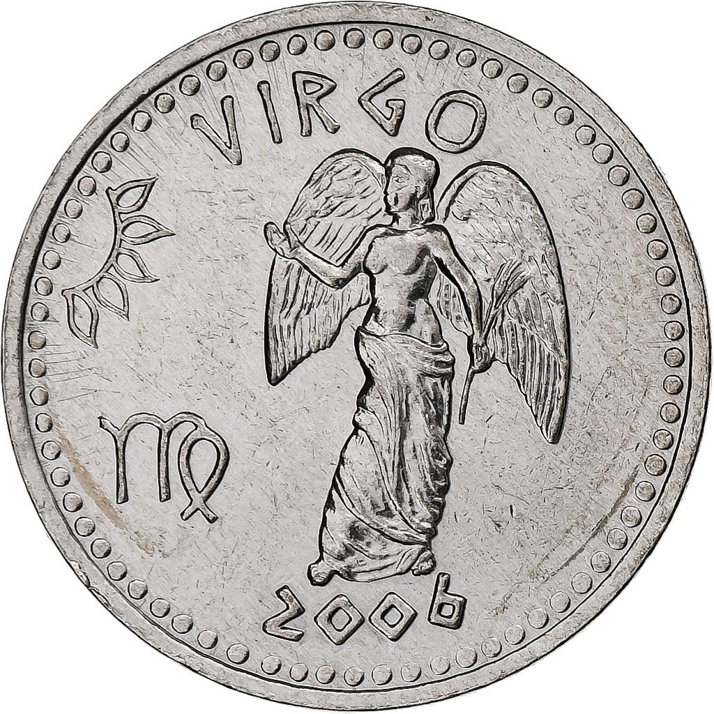 Somaliland | 10 shilling-mønt | Jomfruen | Rustfrit stål | KM:14 | 2006