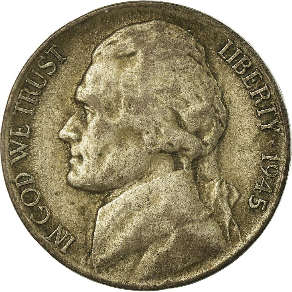 United States | 5 Cents Coin | Thomas Jefferson | Km:192A | 1942 - 1945