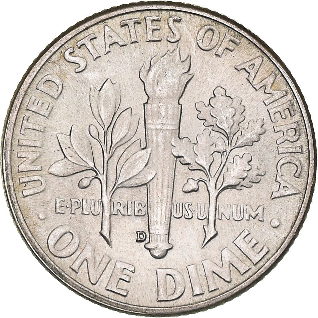 Vereinigte Staaten | 1 Dime Münze | Franklin D. Roosevelt | KM:195 | 1946 - 1964