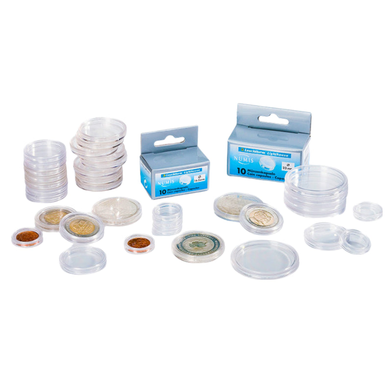 1 Coin Capsule | Lighthouse / Leuchtturm | We pick for your coin size