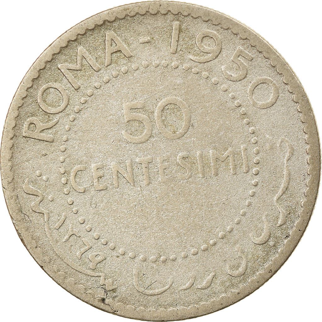 Somalia | 50 Centesimi Coin | Leopard | Km:4 | 1950