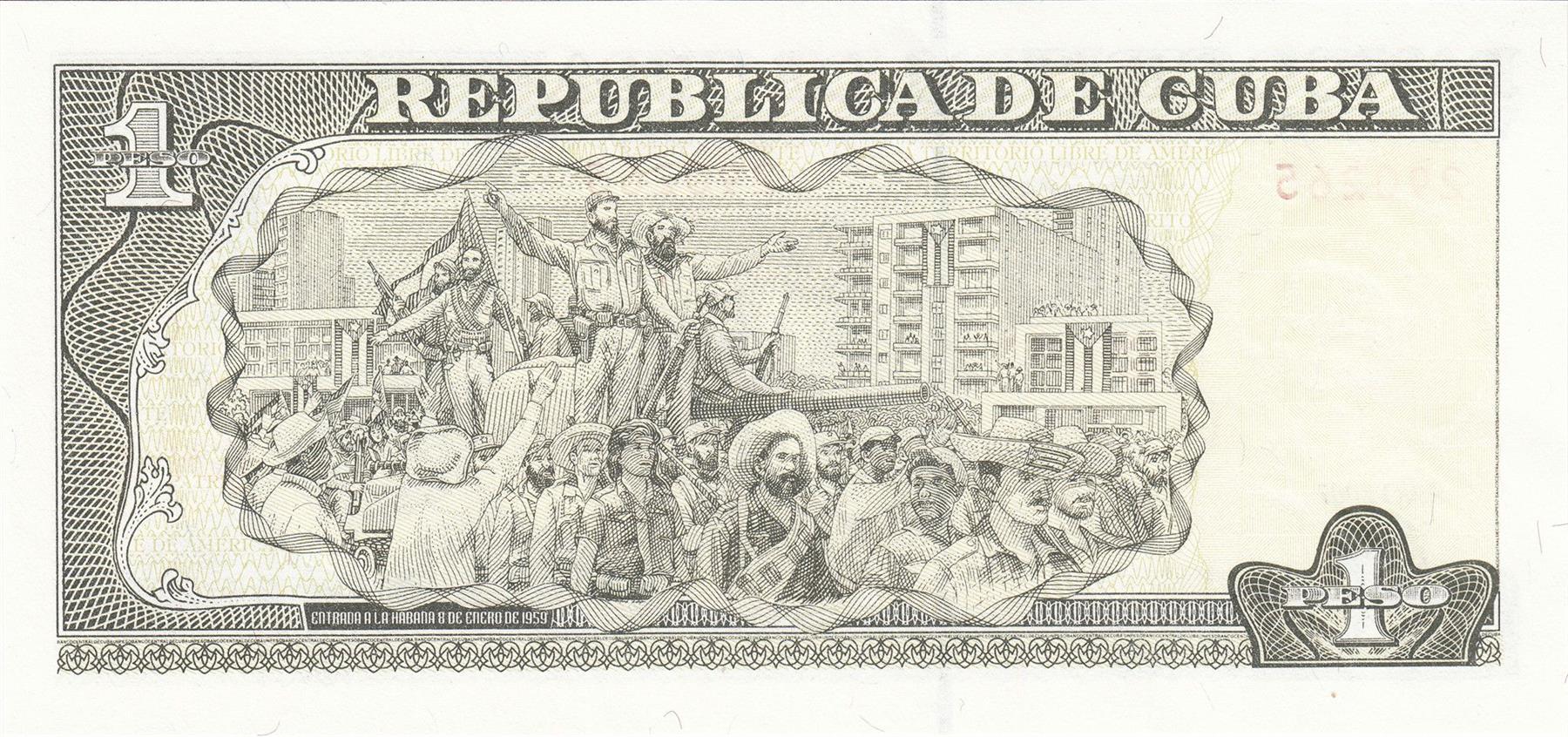 Island of Music and Dance | 1 Peso Banknote | 2006 - 2020 | Victory Parade