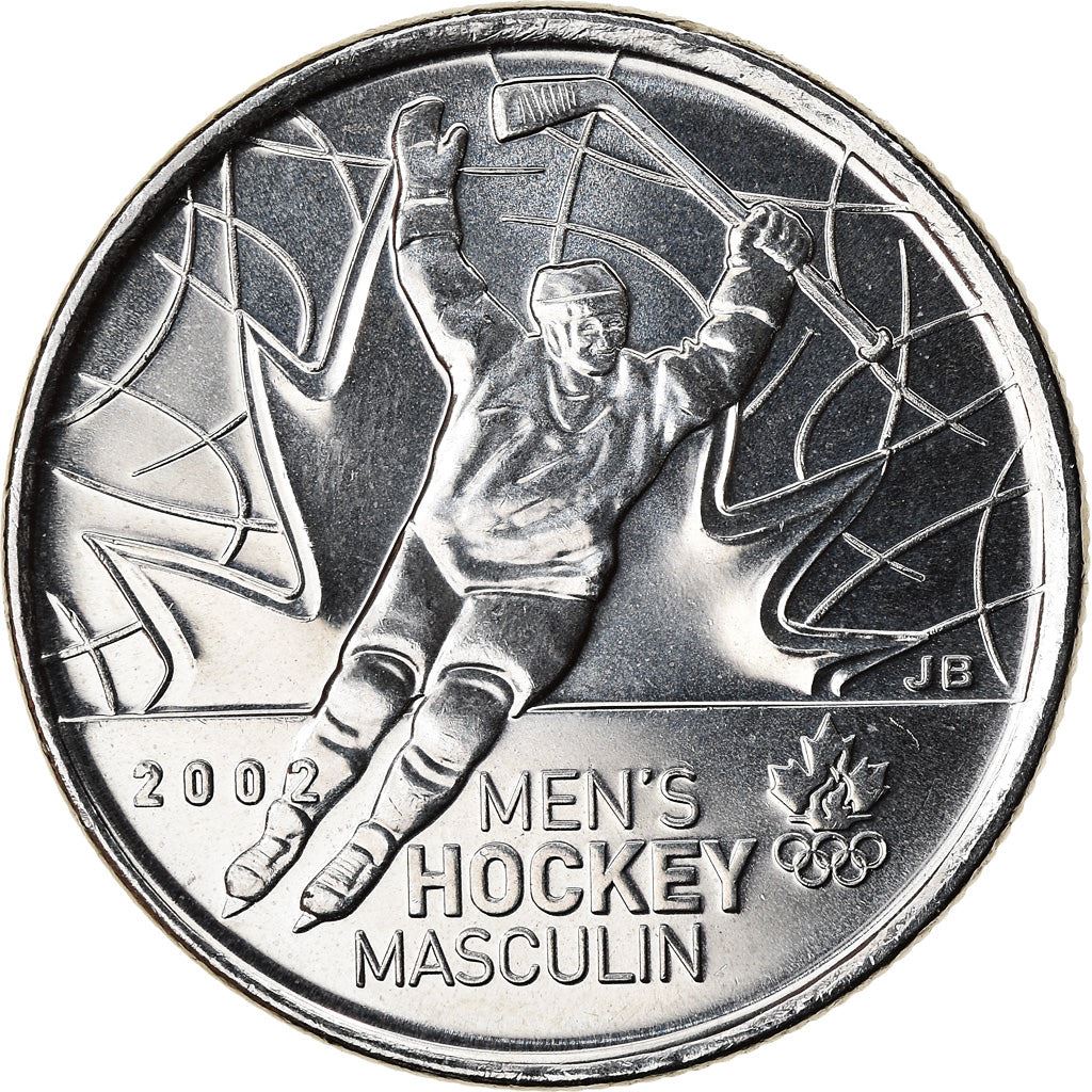 Canada | 25 Cents Coin | Nickel plated steel | Hockey | KM:1063 | 2009