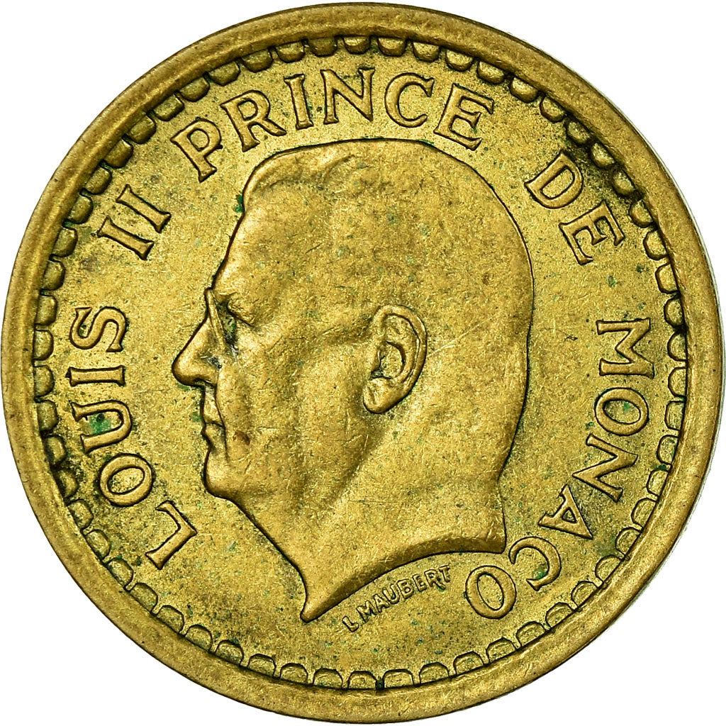 Monaco | 1 Franc Coin | Louis II | Km:120A | 1943