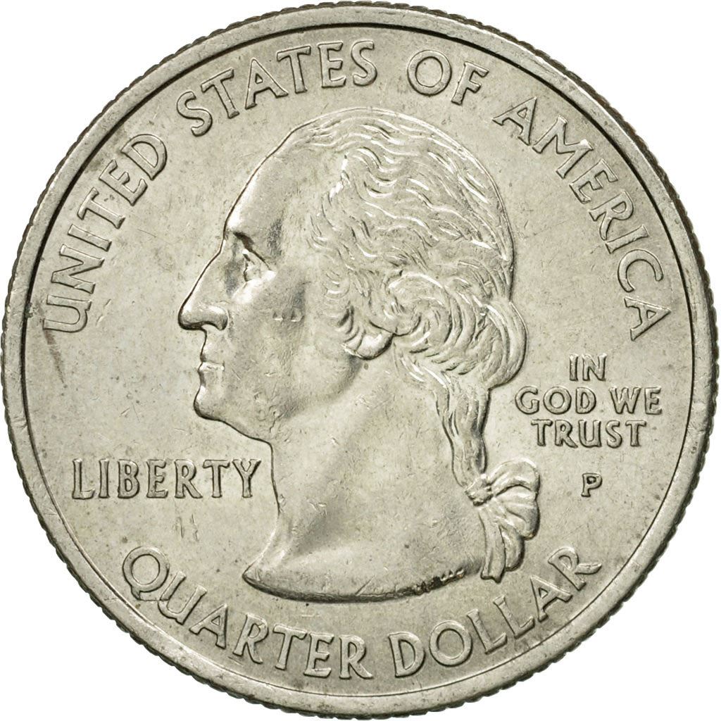 United States | 1/4 Dollar Coin | Iowa | Km:358 | 2004