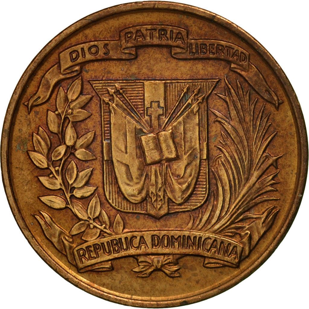 Dominican Republic 1 Centavo Coin | Liberty | KM31 | 1968 - 1975