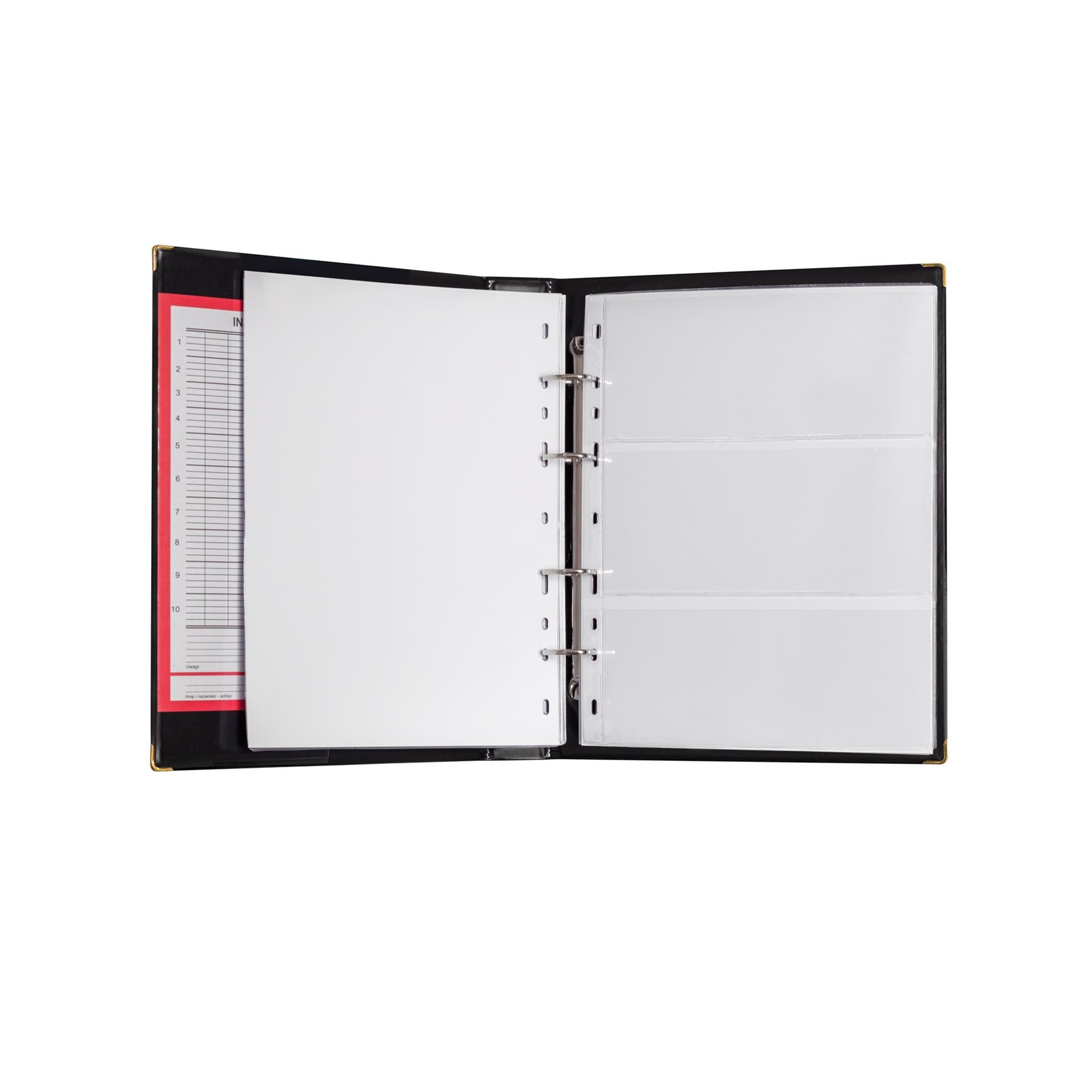 Banknote Album 25 Pockets | 10 Pages | Paper Money Book | 2 Different Sizes | Decorative Corners, Hight Quality Material