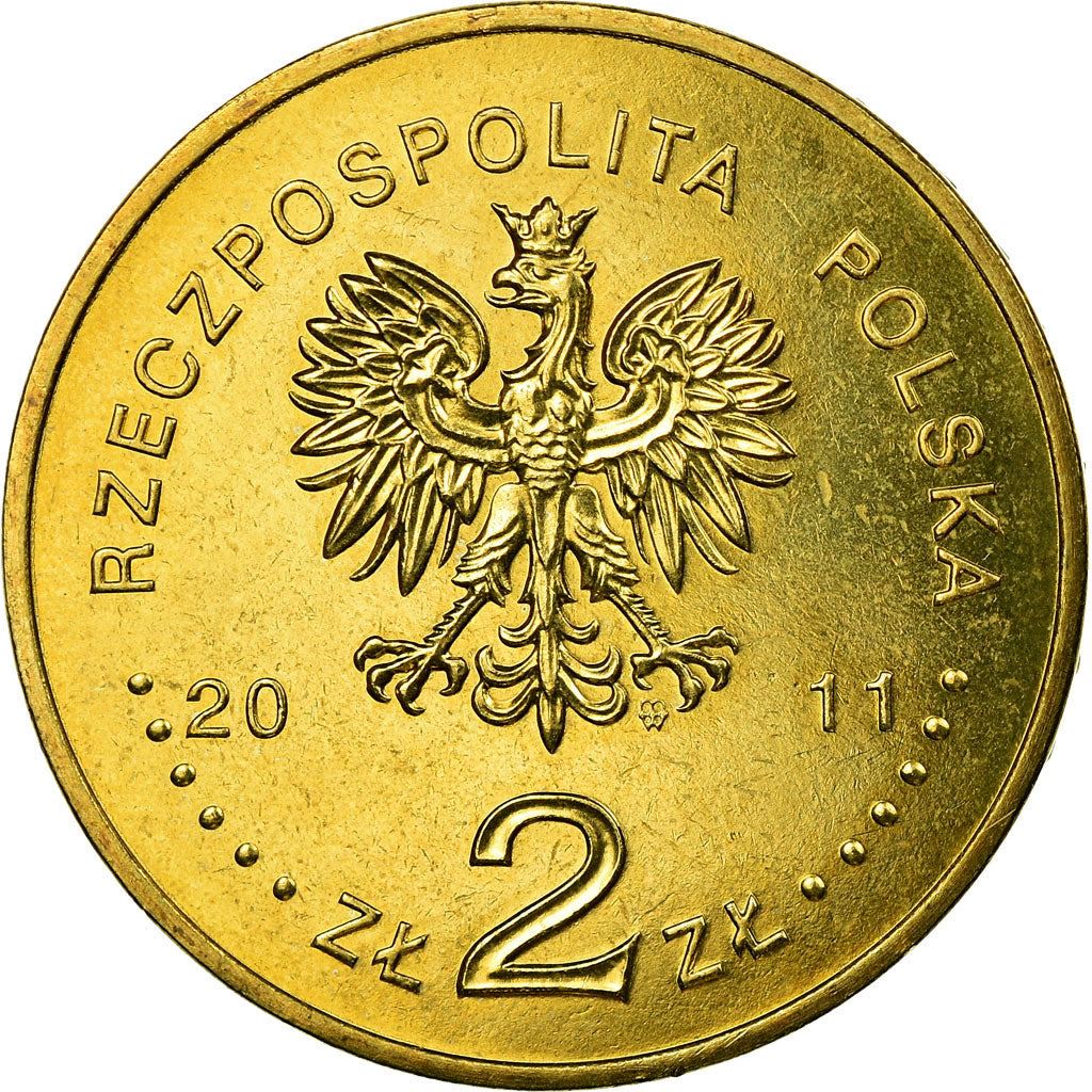 Poland | 2 Zlotys Coin | Kalisz | Y:806 | 2011